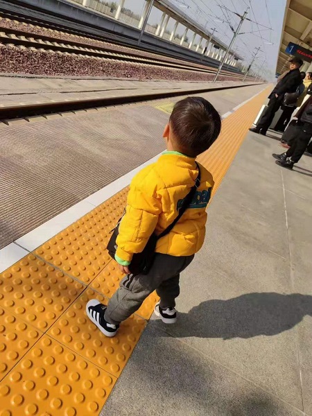 盲道磚工地實拍